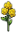 yellow flower icon